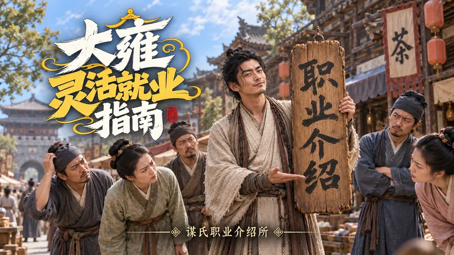 《大雍灵活就业指南》第①集|一个中介在古代搞事业的荒诞故事