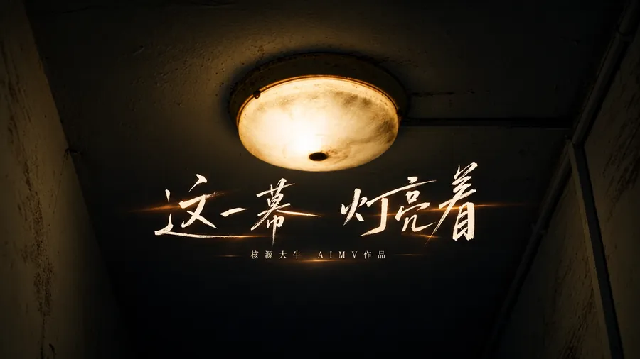 这一幕 灯亮着