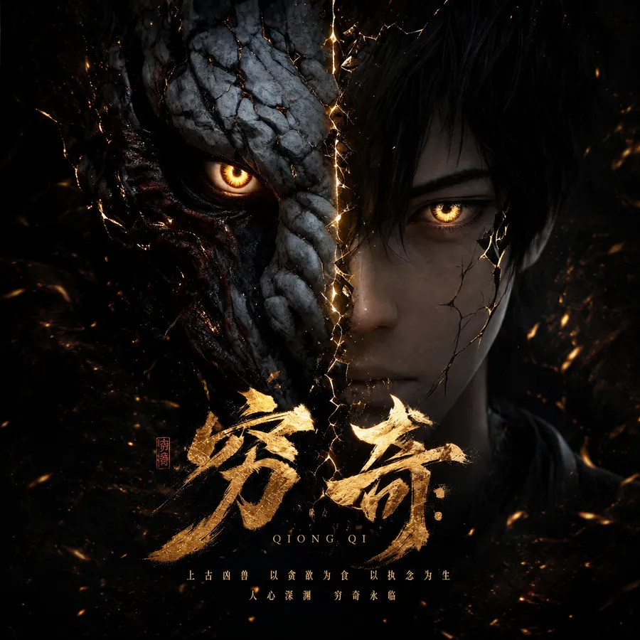 原创漫剧《穷奇》,LibTV x 优酷精卫计划投稿