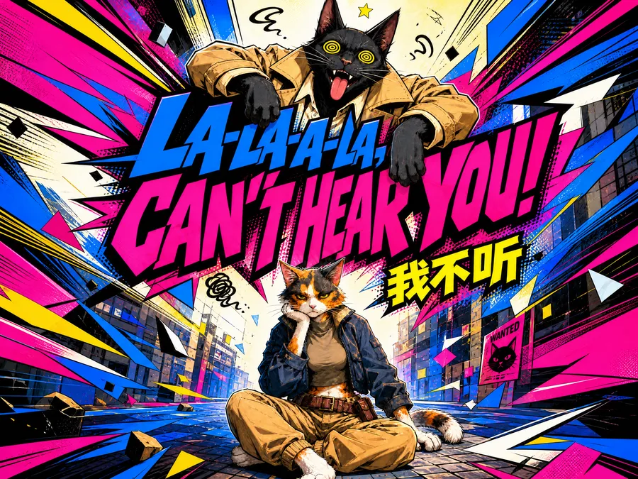 我不听 (LA-LA-LA, CAN'T HEAR YOU)